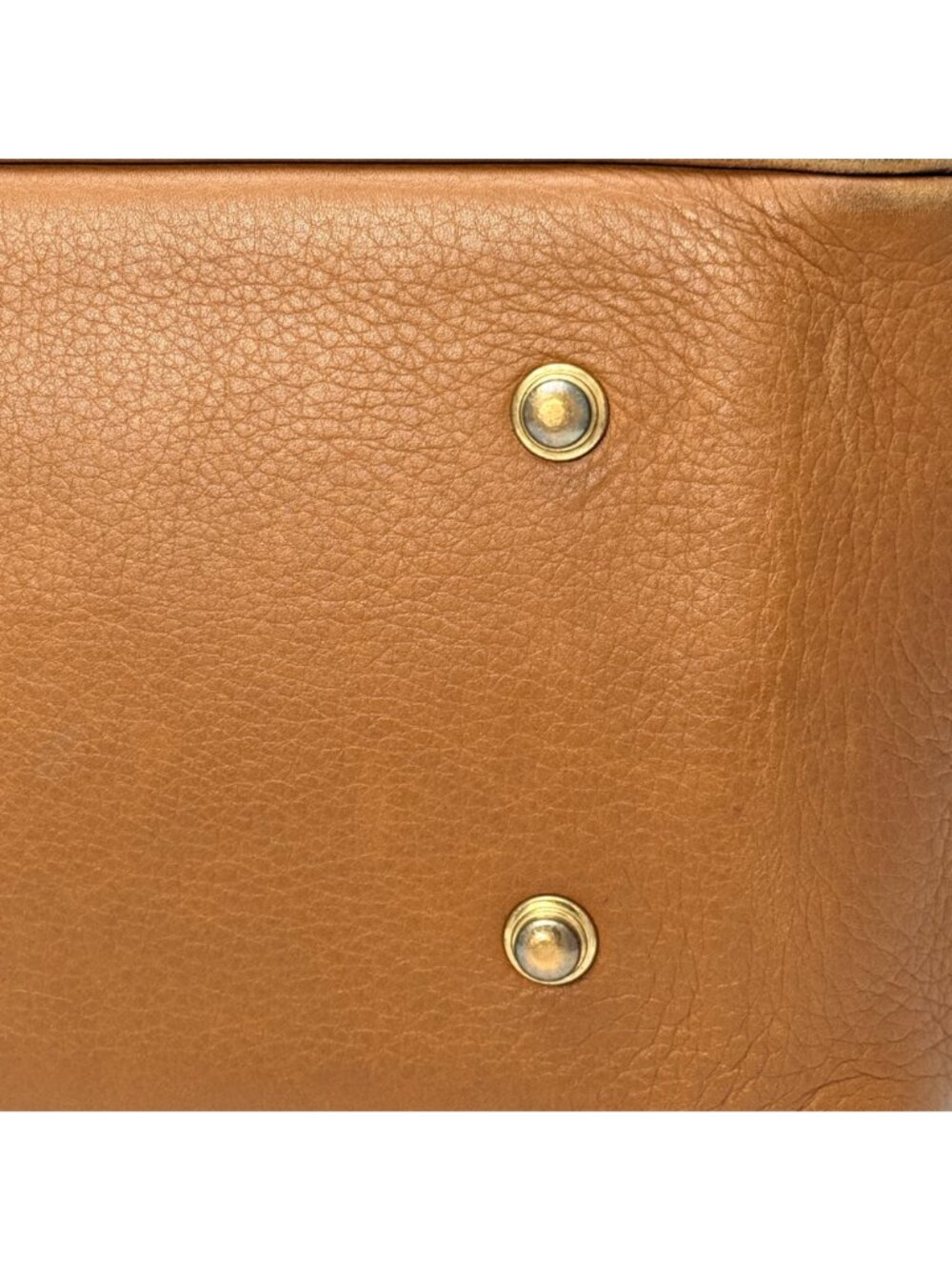 Dooney & Bourke Vintage AWL Tan Leather Bucket Tote Bag USA-Made - Picture 11 of 16